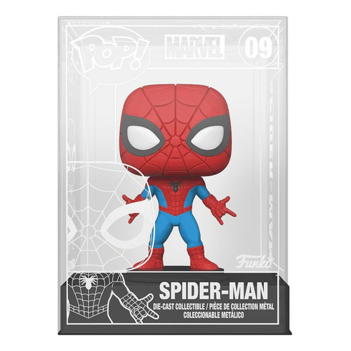 Funko Pop! Marvel Diecast - Spiderman Exclusivo Diecast #09