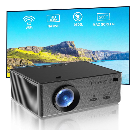 Proyector Videobeam Portatil 300 Pulgadas Wifi Y Bluetooth