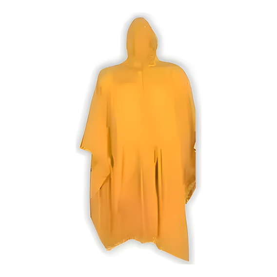 Piloto Poncho Para Lluvia Impermeable Reforzado De Pvc