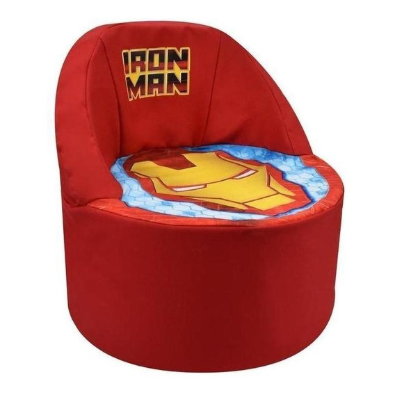 Sillon Infantil Redondo De Espuma Disney