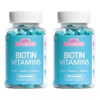 Gumi Bears Biotin 2 Meses - Vitaminas Para El Pelo