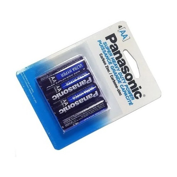 48 Pilas Panasonic Aa Original Caja 12 Paquetes De 4 C/u