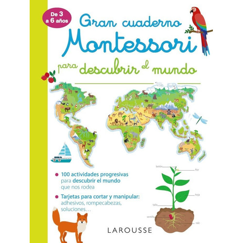 Libro Gran Cuaderno Montessori Para Descubrir El Mundo