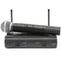 Microfone Duplo S/ Fio Uhf Wireless Profissional Lelong 906