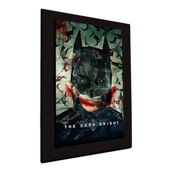 Cuadro 60x40cms Decorativo Batman Darknight+envío Gratis