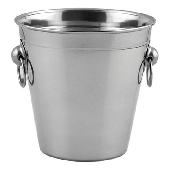 Hielera Acero Inox Con Argolla 12*11 Cm.