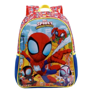 Mochila Marvel Spidey 16 - Xeryus, Poliéster Resistente