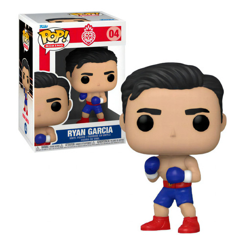 Funko Pop Ryan Garcia #04 Boxeador Figura De Accion Original