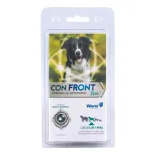 Con Front Plus Cães De 20 A 40kg Com 1 Pipeta 2,68ml