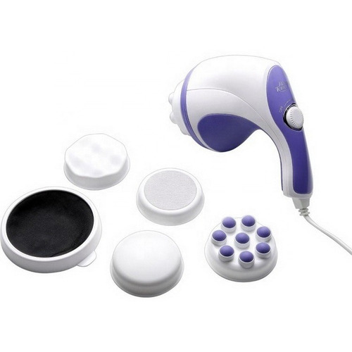 Masajeador Relax Spin Tone Reductor Anticelulitis Tonifica ® Color Blanco