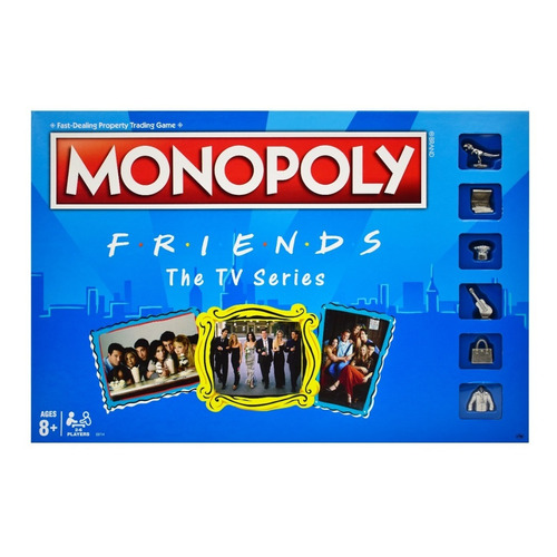 Monopoly Friends The Tv Series Juego De Mesa Ingles Hasbro