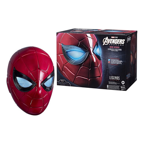 Casco Electrónico Iron Spider Marvel Legends Series Hasbro