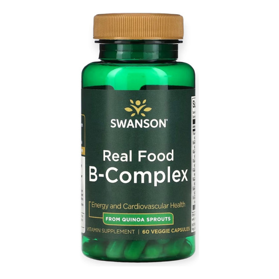 Real Food B-complex 60 Capsulas