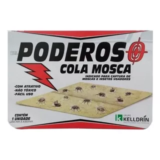 Poderoso Cola Mosca ( Kit Com 25 Uni )