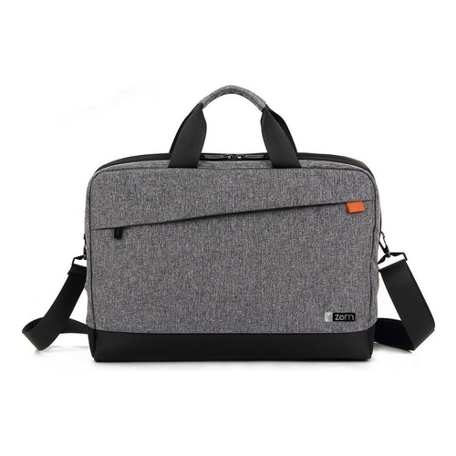 Maletín Porta Notebook 15,6 Zom Hasta 10kg Zm 200j Gris