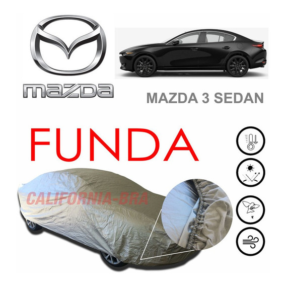 Funda Cubierta Lona Cubre Mazda3 Sedan 2023