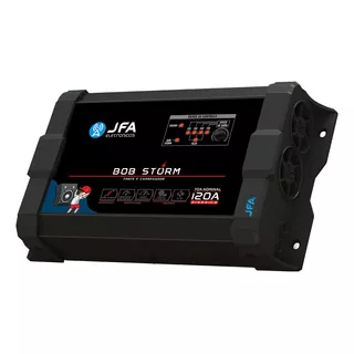 Fonte Carregador Jfa 120a Bob Slim Bivolt Cor Preto