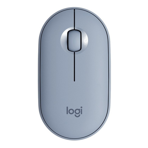 Mouse inalámbrico Logitech  Pebble M350 gris azulado