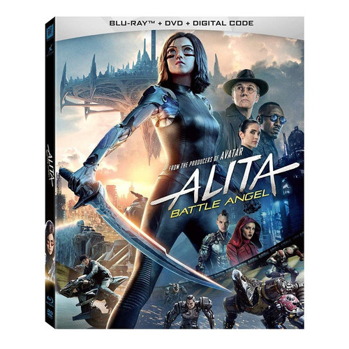 Blu-ray + Dvd Alita Battle Angel / La Ultima Guerrera