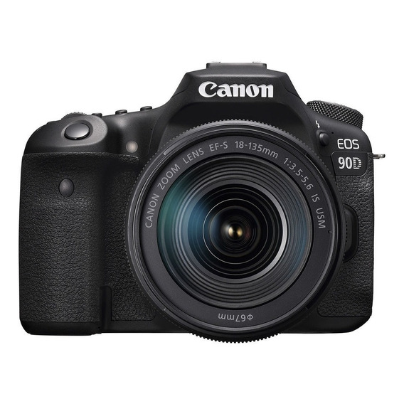  Canon Eos Kit 90d + Lente 18-135mm Is Usm Dslr 