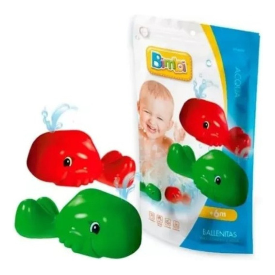 Bimbi Ballenitas Doypack Para Jugar En El Agua 01-0239