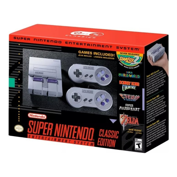 Nintendo Snes Classic Mini  Original / 21 Juegos Precargados