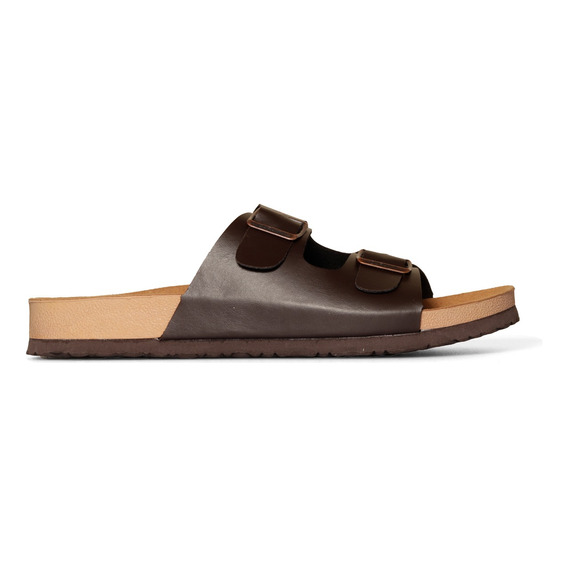 Sandalias Hombre Casual Playa Caray Georgia Café Gnv®