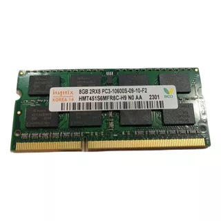 Memoria Ddr3 8gb 1333 Mhz 10600 1.5v Notebooks ,all In One