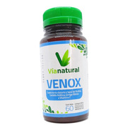Suplemento En Comprimidos Via Natural Venox En Frasco De 60g Un