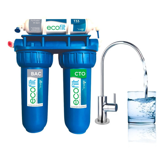 Filtro De Agua Purificador Doméstico Ultrafiltración Ecofilt