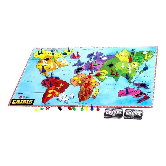 Juego De Mesa Y Estrategia Crisis Grande Fichas 3d Top Toys