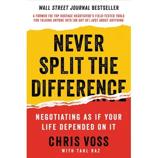 Never Split The Difference (tapa Dura) Chris Voss - En Stock