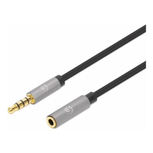 Cable Manhattan 356022 Extensión De Audio Estéreo 3.5m /v