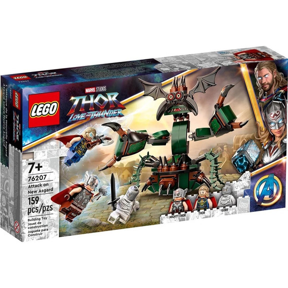 Lego Ataque Sobre Nuevo Asgard Thor Love And Thunder Febo