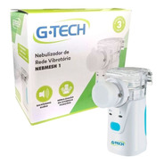 Nebulizador Inalador Rede Vibratoria Branco Nebmesh1 Gtech