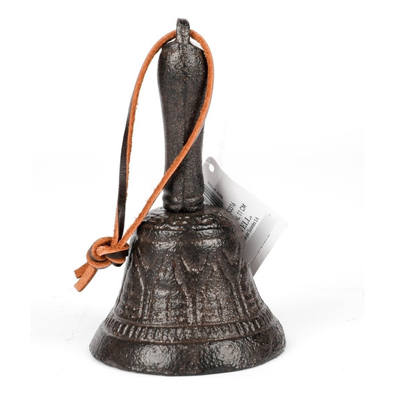 Campana De Mano Metal Fierro 11cm