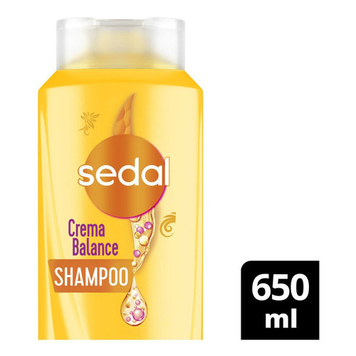 Shampoo Sedal Balance Con Keratina Cabello Super Hidratado