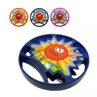 20 Pandeiros Musicais Infantil Plastico Brinquedo