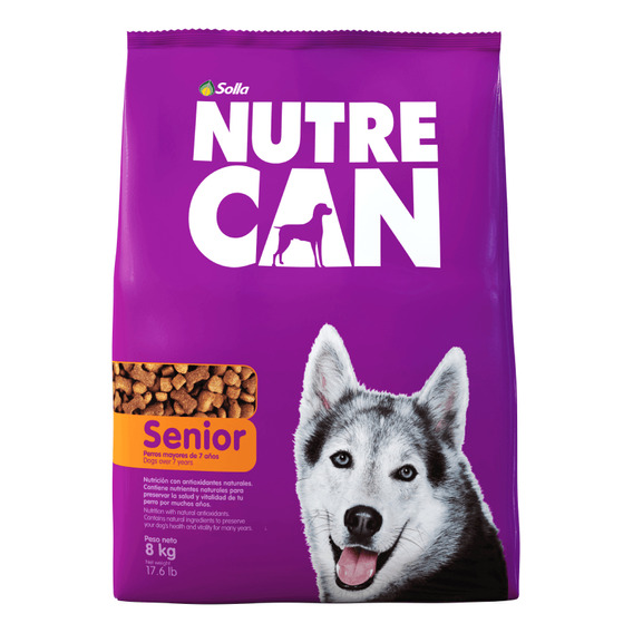 Alimento Para Perro Nutrecan Senior 8 Kg