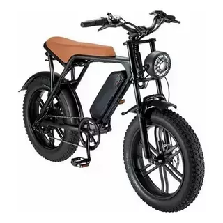 Bicicleta Elétrica V8 Fat Bike 750w 48v Bateria De Lítio    