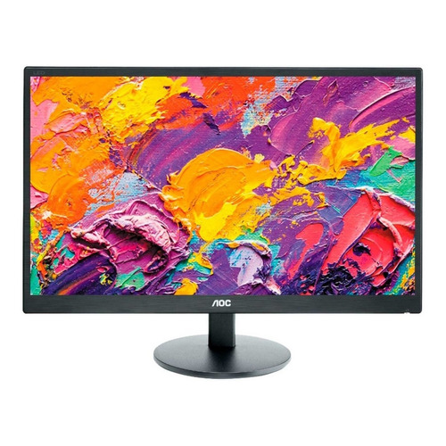 Monitor gamer AOC E2270SWN led 21.5" negro 100V/240V