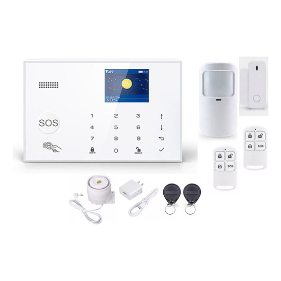 Kit Alarma Hogar Oficina Tuya Smart Inalambrica Gsm/wifi 