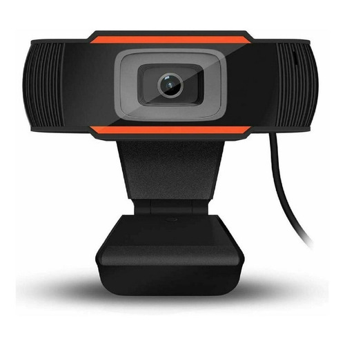 Camara Webcam Usb Con Micrófono Teletrabajo Videoconferencia Color NEGRO LY- 359