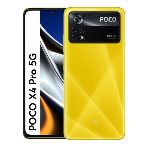 Xiaomi Pocophone Poco X4 Pro 5G (108 Mpx) Dual SIM 256 GB  poco yellow 8 GB RAM