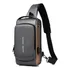 Mochila Fashion Antirrobo Gris oscuro 2 L