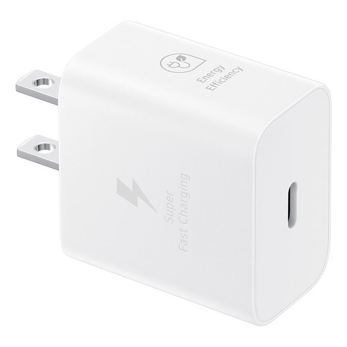 Cargador Samsung Ep-t2510 Usb-c De Pared Carga Super Rápida Blanco