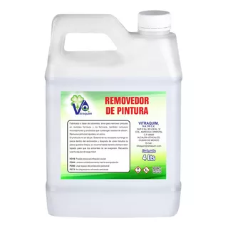 Removedor De Pintura Liquido 4 Litros Vitraquim Industria