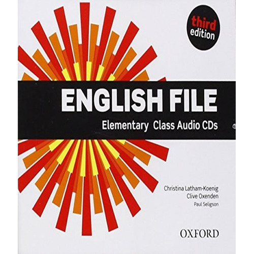 English File Elementary_class Audio Cds X 4 3rd Edition Kel 