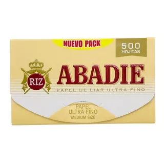 Abadie X 500 Hojas Papel De Liar Ultra Fino Local Once