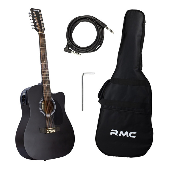 Docerola Electroacústica Con Corte Rmc Negro Mate